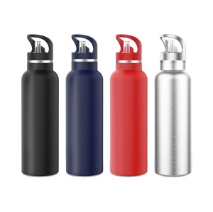 فلاسک استیل گرین مدل vacuum 600 ml