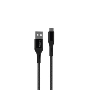 کابل Micro USB  گرین مدل braided 1.2M