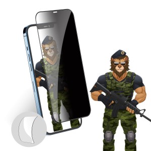 گلس محافظ صفحه 12 پرومکس مدل 3D PRIVACY PRO