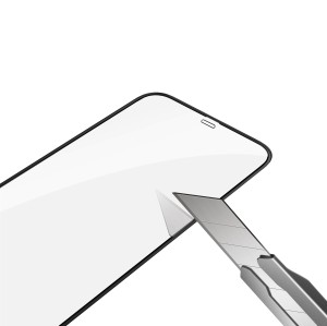 گلس محافظ صفحه 12 و 12 پرومکس مدل3D SILICONE PLUS