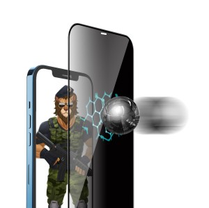 گلس محافظ صفحه 12 پرو مکس گرین مدل 3D Privacy