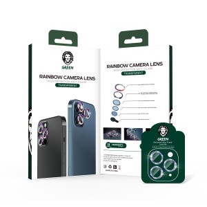 محافظ لنز دوربین 12پرومکس گرین مدل Anti-Glare