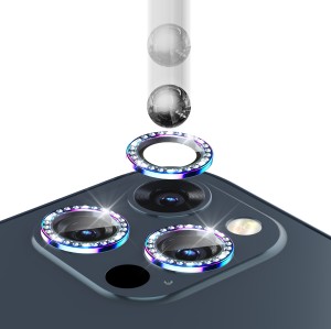 محافظ لنز دوربین 12پرومکس گرین مدل Anti-Glare