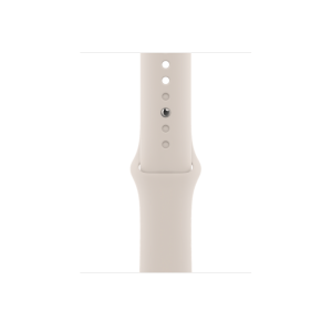 اپل واچ سری 7 استارلایت با بند اسپرت سیلیکون استارلایت