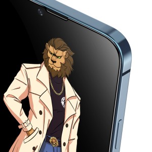 گلس محافظ صفحه 13 پرومکس گرین مدل 3D Curved Tempered