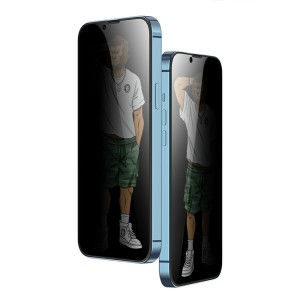 گلس محافظ صفحه 13 / 13 پرو گرین مدل 3D Silicone privacy