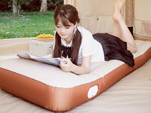 تشک بادی دونفره اتوماتیک New One Button Automatic Inflatable Bed Double Outdoor Camping Folding Air yc-fcd02