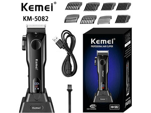 خرید ریش تراش  موی سر و بدن شارژی کیمی Kemei Hair Trimmer Cordless Professional Beard Hair Clipper KM-5082