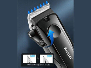 فروش ریش تراش موی سر و بدن شارژی کیمی Kemei Hair Trimmer Cordless Professional Beard Hair Clipper KM-5082