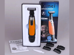 قیمت ریش تراش شارژی کیمی Kemei KM-1910 Waterproof Electric Shaver USB Rechargeable