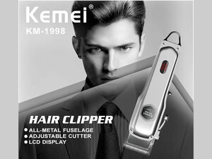 خرید ریش تراش شارژی کیمی Kemei Rechargeable Electric Hair Trimmer KM-1998