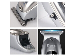 ریش تراش شارژی کیمی Kemei Rechargeable Electric Hair Trimmer KM-1998