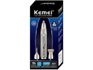 خرید ریش تراش و ماشین اصلاح ابرو و بینی شارژی کیمی Kemei KM-315 shaver, eyebrow trimmer, nose trimmer