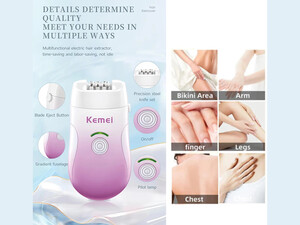 شیور شارژی کیمی Kemei Epilator Hair Remover KM-908B