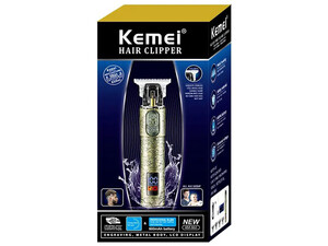 خرید شیور شارژی کیمی kemei Ipx7 Rechargeable Hair Trimmer km-863