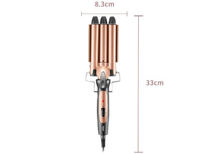 حالت دهنده مو کیمی Kemei Titanium Ceramic Curling Iron KM-1010A