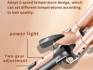 موجی کردن مو کیمی Kemei Titanium Ceramic Curling Iron KM-1010A