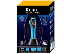 قیمت بهترین ماشین اصلاح موی سر و بدن مخصوص سالن کیمی Kemei KM-1763 Hair Clippers Rechargeable Hair Trimmers For Salon