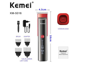 ماشین اصلاح موی سر و بدن شارژی کیمی kemei hair trimmer KM-5016