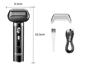 قیمت خرید ریش تراش شارژی کیمی Kemei Fast Speed Rechargeable Electric Shaver Km-1309