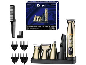 ماشین اصلاح موی کیمی Kemei Professional Men Hair Clipper Trimmer Set KM-5859