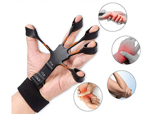 بهترین کش تقویت ساعد و مچ دست گریپستر Silicone Gripster, Finger Grip Strengthener Strengthening Exercises