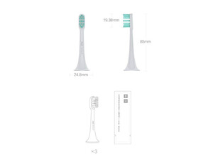 خرید بهترین سر مسواک برقی شیائومی Xiaomi MBS301 Electric toothbrush head for T300 / T500