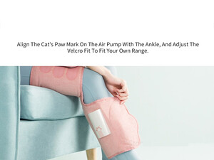 ماساژور و فشار سنج پا شیائومی Xiaomi Youpin LERAVAN LF-TA013 Leg Barometric Pressure Massager