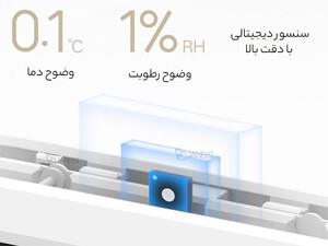 خرید سنسور دما و رطوبت شیائومی  Xiomi Mijia CR2450 sensor smart temperature and humidity meter 3 MJWSD05MMC