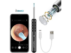 خرید دستگاه آندوسکوپی و پاک کننده داخل گوش شیائومی Xiaomi Bebird R3 Smart Visual Ear Sticks Endoscope