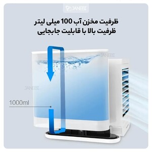 کولر سلولوزی میکروهو Microhoo personal mini air conditioning fan MH01R