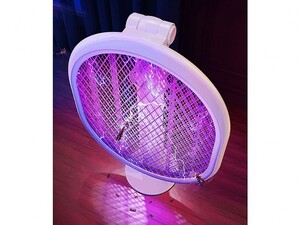 حشره‌کش برقی با قابلیت تاشو یوسامز  USAMS Folding Digital Display Electric Mosquito Racket US-ZB231