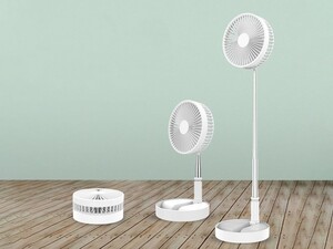 پنکه قابل شارژ تاشو یاندو XUNDD Foldable Stretching Rechargeable Stand Fan