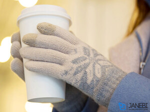 دستکش زمستانی شیائومی مخصوص گوشی های هوشمند Xiaomi Warm Wool Gloves