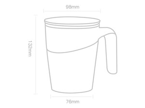 ماگ ثابت شیائومی Xiaomi Fiu Elegant Mug