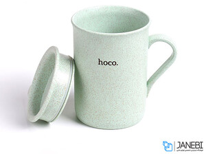 ماگ دسته دار هوکو Hoco CP3 Wheat Smell Cup With Lid