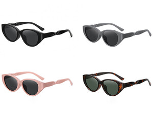 فروش عینک آفتابی پولاریزه زنانه karen bazaar B8223 personalized cat-eye frame TR polarized sunglasses for women
