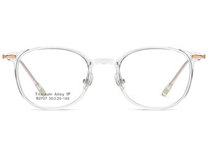 خرید عینک محافظ نور نور آبی karen bazaar B2707 New beta titanium anti-blue light optical glasses