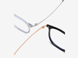 کیفیت عینک ضد نور آبی karen bazaar B2707 New beta titanium anti-blue light optical glasses