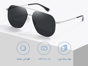 خرید عینک آفتابی مردانه karen bazaar LY2327 Men's sunglasses UV400