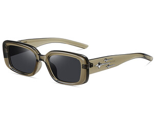 کیفیت عینک آفتابی زنانه پلاریزه karen bazaar B8205 narrow frame polarized sunglasses