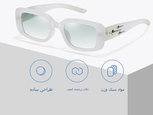 فروش عینک آفتابی زنانه پلاریزه karen bazaar B8205 narrow frame polarized sunglasses