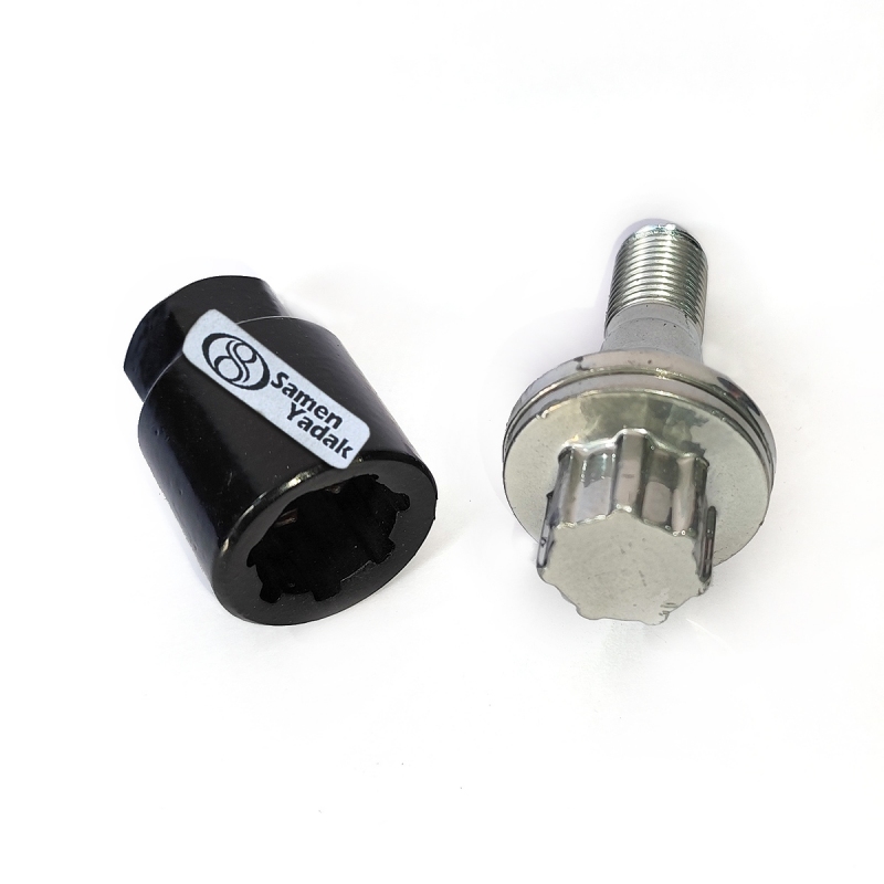 قفل رینگ پژو 207 پیچ واشر دار آلیاژ فولادی صحراگرد