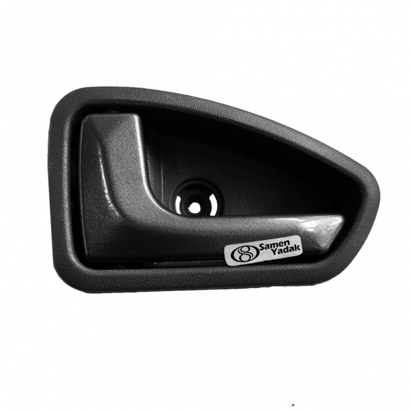 دستگیره درب بازکن  فلزی پراید مدل بالا مشکی  ثامن یدک سمت راننده