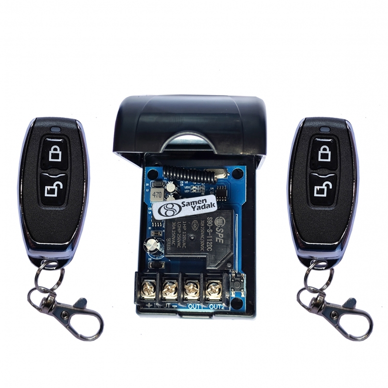 کلید مخفی ریموت دار مدل X100 سنا ردیاب(سوییچ مخفی) 2 ریموت