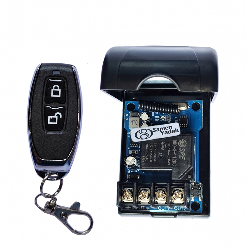 کلید مخفی ریموت دار مدل X100 سنا ردیاب(سوییچ مخفی)