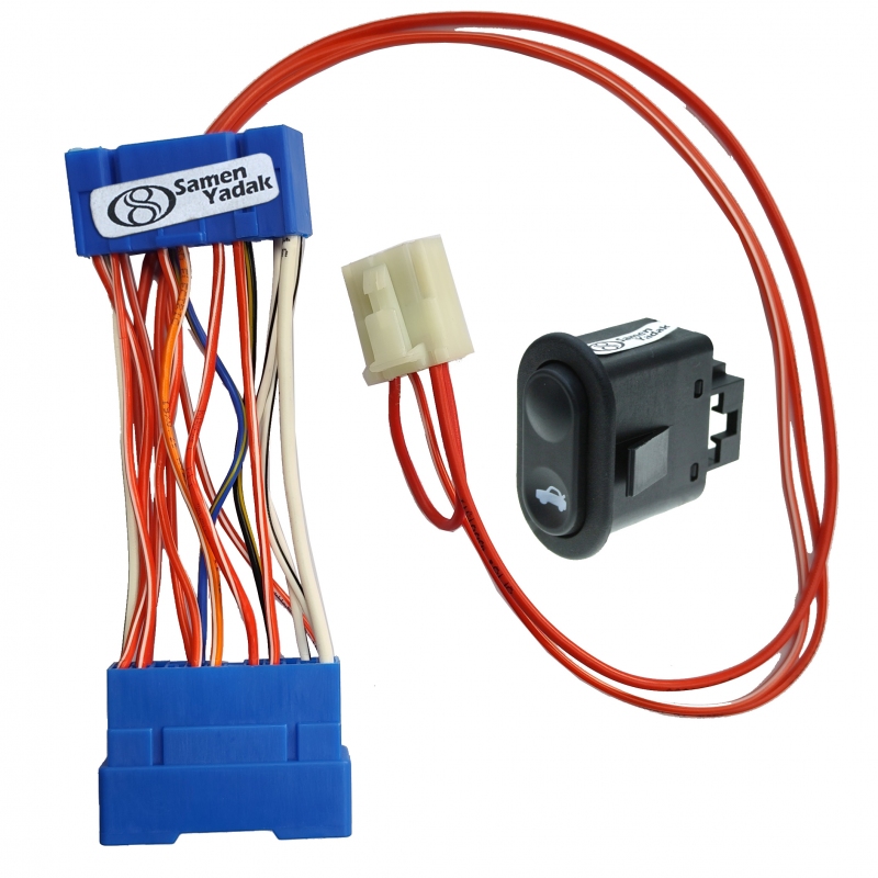 کلید و سیم کشی صندوق پران کوییک ثامن یدک (سیم خودرویی کیفیت درجه 1)