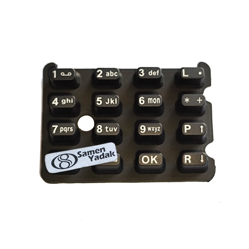 پد زغالی و دکمه های لاستیکی پنل سخنگو سمند