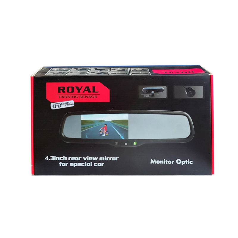 آینه صفحه نمایش دار دوربین دنده عقب رویال