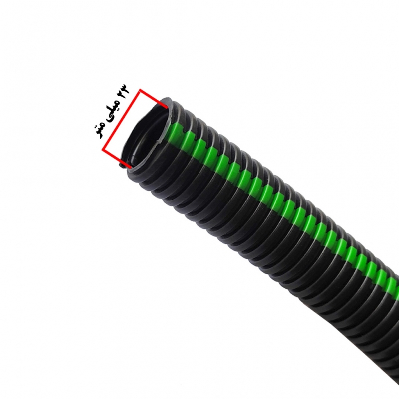 خرطومی سیم کشی خودرو چاکدار سایز 23 بسته 2 متری